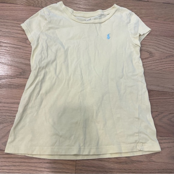 Polo by Ralph Lauren Kids Light Yellow Tee - Picture 1 of 3